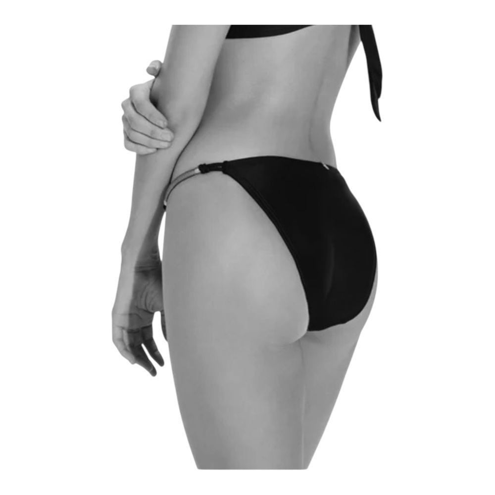 Vix Red Bikini Bottom with Rope-Style Side Rings - Picture 5 of 6